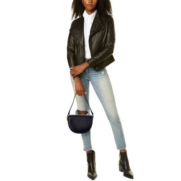 Stella McCartney Frayme Medium Flap Shoulder Bag - Picture 4 of 5